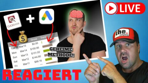 Verdiene über 100€ am Tag mit Google Ads und Affiliate Marketing💰Online geld verdienen [Reaction]
