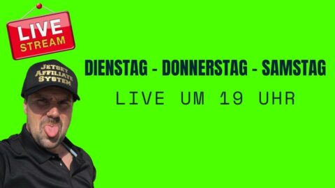 Überraschung: Ab Dienstag bin ich regelmäßig live