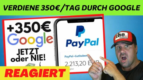 Verdiene 350€/TAG durch Google (BEVOR ES ZU SPÄT IST!) Online Geld verdienen | Michael reagiert