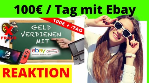 100 Euro am Tag mit Ebay Kleinanzeigen verdienen [Michael Reagiert auf] Geld verdienen mit eBay